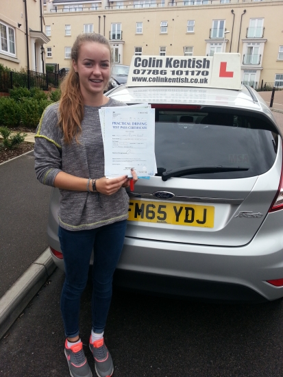 26 September 2016 - Lottie passed 1st time with only one minor driving fault Well done Lottie that was a brilliant result