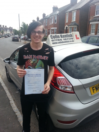 31 May 2017 - Josh passed with only 4 minor driving faults Well done Josh that was an excellent result