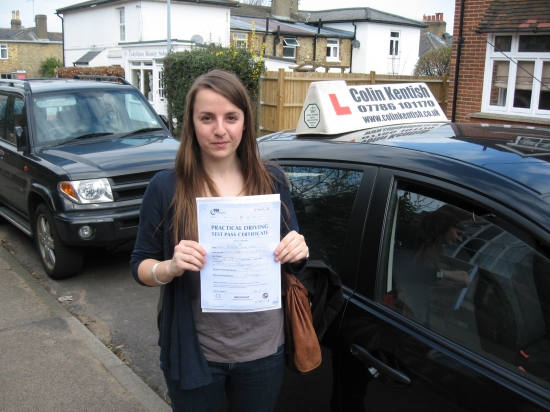 22 March 2011 - Rebecca passed first time with just 4 minor driving faults Well done Rebecca that was a really good result Good luck with your driving in Kenya
