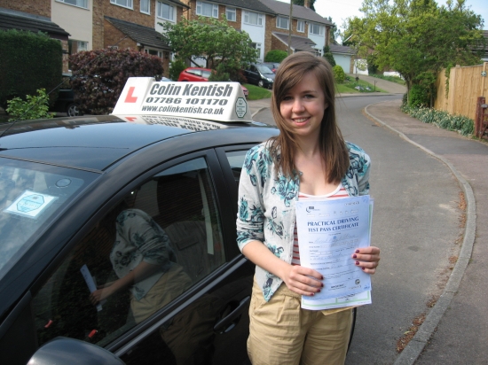 28 April 2011 - Hannah passed first time with just 5 minor driving faults As your Examiner said that was a nice solid drive Well done Hannah