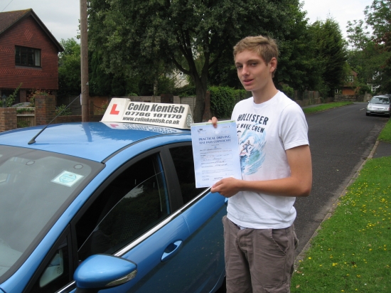 20 July 2011 - Kit passed with only 2 minor driving faults Well done Kit that was a brilliant result