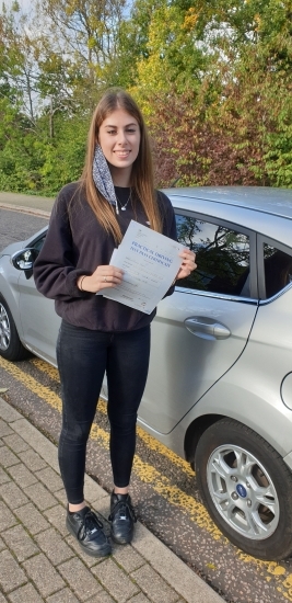 20 October 2020 - Rachel passed first time with just 5 minor driver faults! Well done Rachel, that was an excellent result.