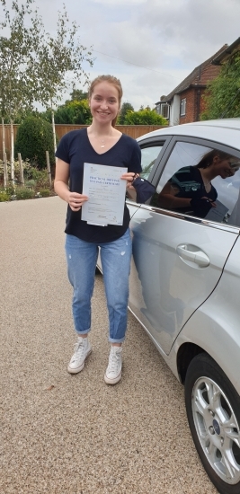 20 October 2020 - Madie passed first time with just 3 minor driver faults! Well done Madie, that was an excellent result.