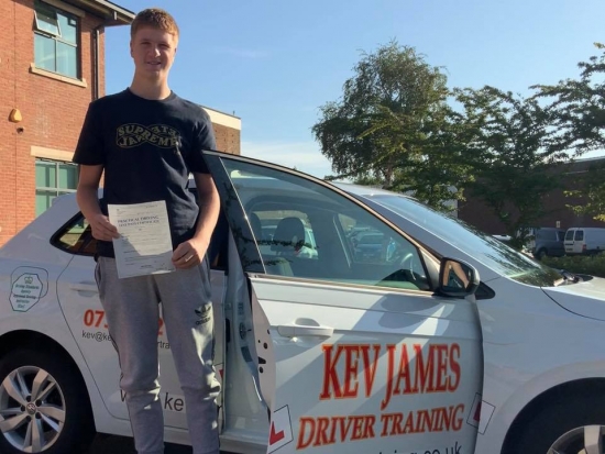 Congratulations Dan! 29th August 2019 at Watnall Test Centre