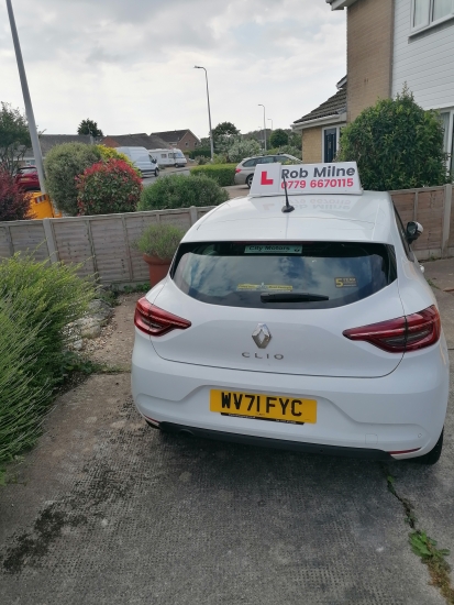 Many congratulations to a very happy Molly Moran of Clevedon on an excellent drive and well deserved 1st time pass at Weston Super Mare on 7th May 2022