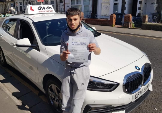 *** Many Congratulations To Abdullah, Passing With A Fantastic Drive, First Attempt - When Driving Tests Seem Impossible To Get. So Pleased I Could Help, Enjoy Your Car, Drive Safely And WELL DONE. <br />
<br />
Great To be Back At The Test Centre, Unfortunately Next Test Not Until June For The Rest Of My Students. ***
