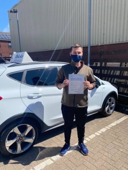 Congratulations to Krystof on  being my first test of the year and passing on your 1st attempt in cardiff today - it’s been a long wait but worth it - well done xx (Rebekah)