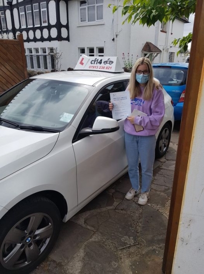 *** Many Congratulations  To Georgia Today, Passing First Time With Just 3 Minors. Terrific Drive, Just So Sorry Its Taken So Long, Especially As It Was Cancelled Way Back In December, The Day Before ´Lockdown´ - But All Good Now! Time To Take To The Road And Drive Your Mum Crazy - Well Done! 😎 ***