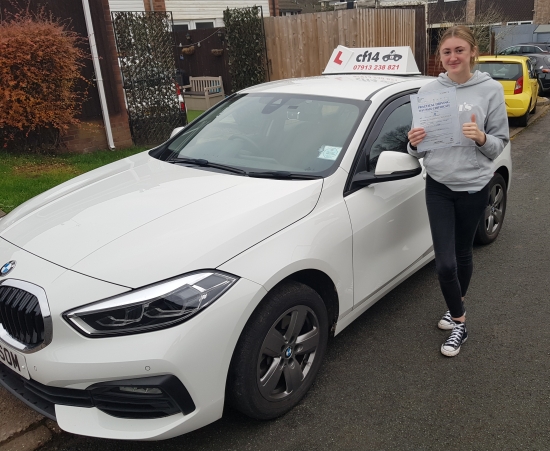 *** Many Congratulations To Chloe, Passing First Time In Cardiff Today With Just 3 Minors - Hooray!<br />
<br />
Fantastic Drive, Superb Student & Great Driver. Hope Your Dad Finds You A Car Soon! 🚙🚘🚗<br />
<br />
Take Care And Good Luck With Your Jobs! xx 😎 ***