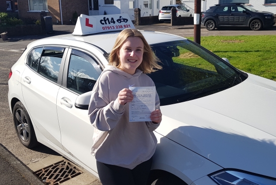 NO APRIL FOOL! <br />
Many Congratulations To Maddie, Passing With Just 1 Minor In Cardiff Today. After A complete Nightmare From Myself Mixing Up Your Test Date, You Left The Test Centre Calm As Could Be, It Was Me Who Was Anxious - Cetainly Not You, But What A Graet Drive You Had! 🚘<br />
<br />
I Just Reviewed On The Camera, Where You Went, Finishing By Coming Down Bullah Rd - Quite Intimitating Roundabout