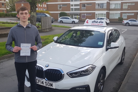 *** Many Congratulations To Thomas, Passing On A Bank Holiday Monday Morning, With Just 1 Minor And That Was For Correcting His Manoeuvre! - FANTASTIC! ***<br />
You Have Had To Wait A Long Time For This, With Delays Getting Your Provisional Licence, But It´s A Great Feeling, Passing First Time, With Lessons Only Starting At The End Of January!<br />
Let´s Hope The DVSA Are A Bit Quicker, Too Ch