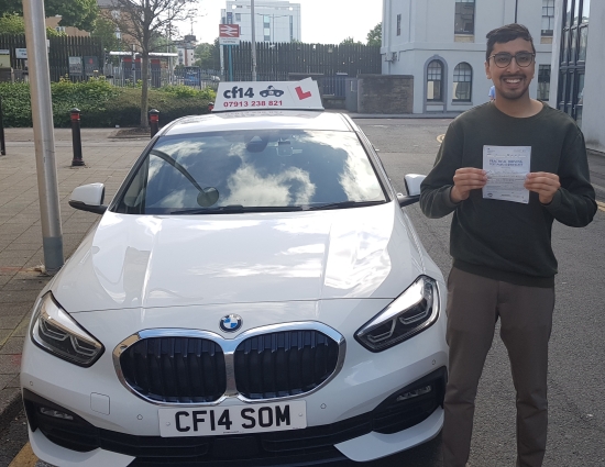 Many Congratulations To Vishal Passing Yesterday With Just 2 Minors! Great Effort, Cracking Driver - Looking Forwrd To Seeing A Picture Of Your Car When You Come To Buy One. Good Luck With Your Job, If It Doesnt Work Out, Become An Accountant - Thats Where The Money Is So You Tell Me, Not Engineering! Drive Safely.<br />
<br />
Best Wishes Barry 🚘👍🏎️