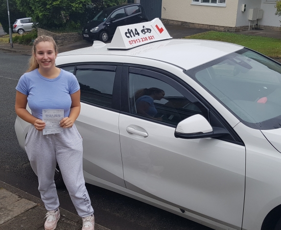 And We Finish July With Another Great Pass For Sian Today! Many Congratulations From All Of Us Here At cf14 School Of Motoring, - Time To Go On Holiday & Enjoy Your Well Earned Break Before Returning To Uni & Nailing That As Well.<br />
 *** Drive Safely & Many Congratulations Again 👍 ***