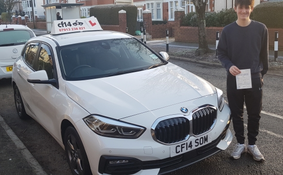 Many Congratulations To Will, Passing On His Very First Attempt In Cardiff This Morning! 👍<br />
<br />
Time To Seriously Look For A Car, Fantastic Student – So Easy To Teach; But Please Drive Carefully Now You Have A FULL PINK Driving Licence & Can Drive Alone.. 🎉<br />
<br />
Time To Re-Pay Mum & Dad With Lots Of Lifts For Them Now.<br />
<br />
Good Luck With Your Exams In School, <br />
<br />
Well Done Again 🚗