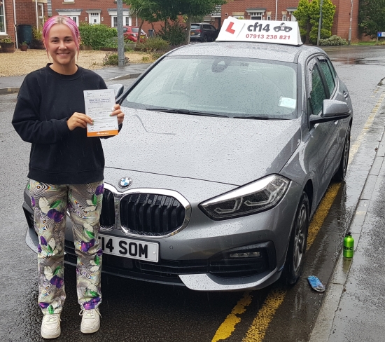 Congratulations To Alisia, Passing On Her First Attempt In Cardiff Today With Just 3 Driving Faults, FANTASTIC. 👏We Spoke About Getting A Car, So Time To Drag Your Dad To Penarth, Take A Look At That Fiat You Were Talking About, And Put In An Offer! 🚘🏎️🚗Great Student And Driver, Drive Safely - Look Forward To Seeing You On The Road Very Soon x*** CONGRATULATIONS Again, From A