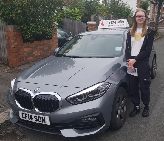 Congratulations To Grace, Passing On Her First Attempt In Cardiff Today, Travelling Over Caerphilly Mountain – Back To Sunny Cardiff, And Now In Possession Of A Full Driving Licence. 👍Great Decision Keeping It Quiet From Your Friends, You Can Now Return To College Next Week, And When They Ask What Did You Do In The Summer, You Can Smile And Say - I Passed My Driving Test, What Did You Do!