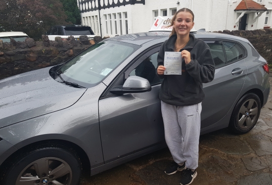 The Amazing Bella Continues Our September PASSING Streak, With Just 2 Minors In Cardiff This Afternoon👍Fab Student, Great Driver - Time To Share Cars With Your Sister. You´ve Managed To Get Rid Of Me Bella, Please Keep To The Speed Limits, Now You Have A Full Driving Licence,  The Challenge Is To Keep It! 😂😂*** Many Congratulations From All Of Us Here At cf14 School Of Motoring 