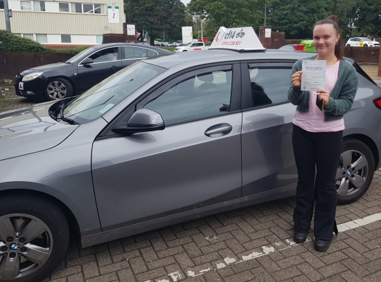 And We Finish September With Our 10th Pass This Month Alone - So The Congratulations Go To Menna, A First Time Pass To Join Her Sisters Who Previously Passed With Us. 👏👏👏<br />
<br />
Fab Family, Who Must Truly Be Glad To See The Back Of Me Now - But What Stars They All Are. 🚘<br />
<br />
Time For Menna To Repay The Many Lifts To Work She Must Owe, Enjoy The Freedom Of The Road, And The Dreaded Christmas