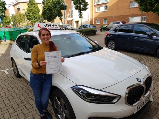Many Congratulations To Sian From All of Us Here At cf14 School Of Motoring, PASSING Today In Cardiff!<br />
After All The Bay Parking Practice With Your Mum, After All The Dedication And Long Hours (And Years) Spent Learning To Drive - FINALLY, FINALLY - You Can Say You Have A Full Driving Licence, Completing One Of Your Life Ambitions. 😇<br />
Well Done, Drive Safely - Enjoy The New Freedom That This W