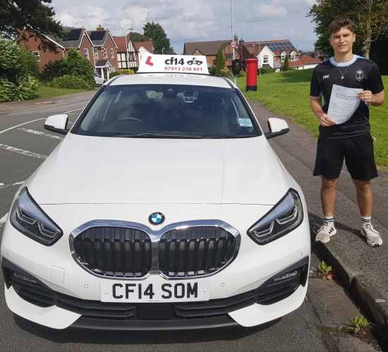 *** Many Congratulations To Adam, Passing Today In Cardiff On His First Attempt. No More Asking For Lifts, But Time To Help Your Mum With The Shopping, And Picking Your Dad Up When Needed! Fantastic Result, Well Done And Continue To Drive Safely! ***