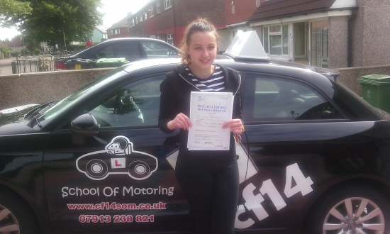 Well Done Agata Your parents leave you to go on holiday so you can study for your exams but not only will you nail those exams but you also PASSED your driving test with just 2 minors today They will be in for a surprise when they get back<br />
<br />

<br />
<br />
MANY CONGRATULATIONS