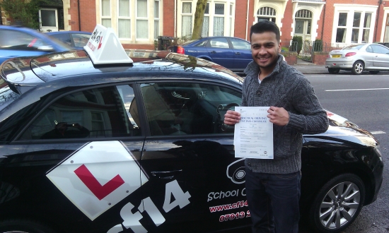 Brilliant many congratulations PASSING first time Well done now enjoy your holiday in India All the very very best Barry