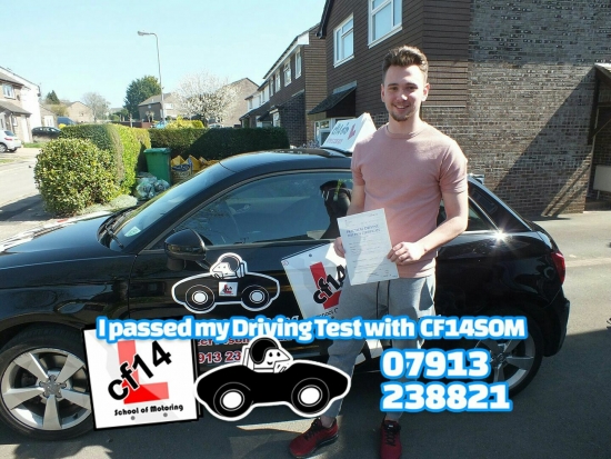 Many Congratulations To Ben, Passing His Practical Test Today With Just 2 Minors. Fantastic Drive, I Will Be Looking Out For You On The Football Field And I´m Anticipating A Premiership Future, Even If It Is With Swansea, Well Done Barry