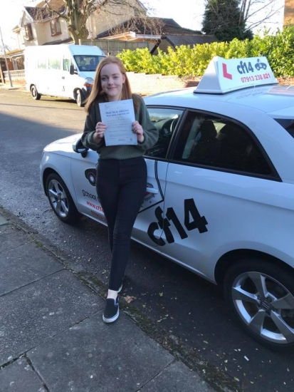 Congratulations Beth on your 1st time pass - now you can really celebrate the new year Rebekah xx
