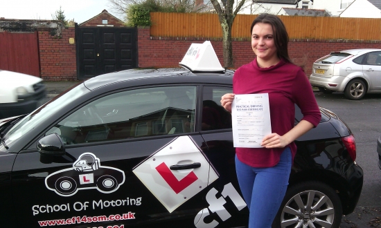 Fantastic Well Done Bethan - I said you could PASS before the end of the year left it a bit late though Many Congratulations drive carefully and enjoy your car