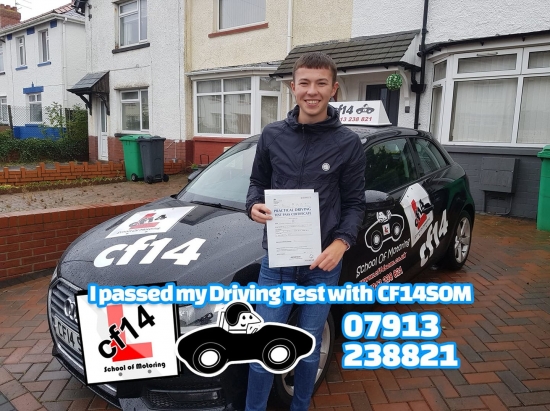 *** Many Congratulations Callum, Passing On Your First Attempt With Just 1 Minor, And Only 19hrs Of Driving Lessons And 2Hrs For The Test Today, WOW !<br />
<br />
Well Done You! ***