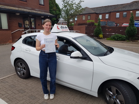 *** Massive Congratulations To Catrin, Passing Today With Just 1 Driving Fault! <br />
Fab Drive & Brilliant Result - Just Need To Go To Oford And Do The Same There. <br />
Good Luck, Great Student - Drive Safely And Many Congratulations Again. 😎 ***