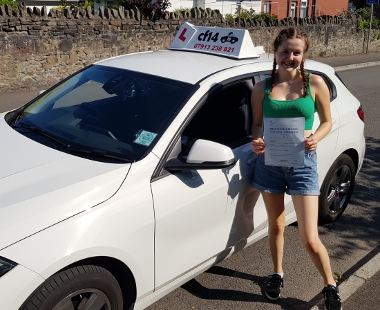 *** FANTASTIC! Well Done Cerys, Passing In Cardiff Today With Just 3 Minors. Fab Student, Will Miss Our Chats - But I Know You Will Enjoy Uni And Can Now Concentrate On That - Phew...👍<br />
Enjoy Your Car & Dont Forget To Send Me A Picture Of You Driving Around. WELL DONE YOU! 😎 ***