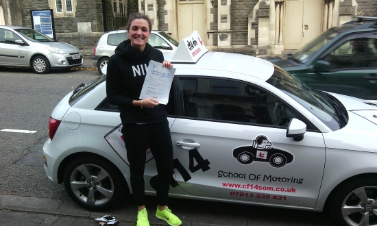 What an Olympic achievement Star of Rio acute;Wingersacute; nails her driving test at the first attempt Couldnacute;t be happier for you Many Congratulations - time to rub your boyfriend up as he took 3 attempts not with us Well Done time to go back to training now - but at least you can drive there without having to ask for lifts