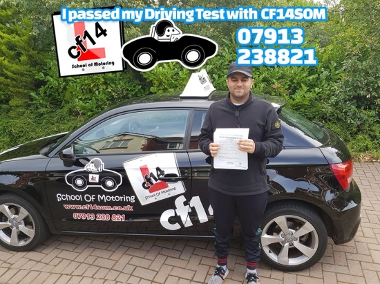 Many Congratulations To Daanyal, Passing With Just 2 Minors & Winning With The cf14 School Of Motoring Challange! Money Already Coming Back To You As We Speak Great Driver Really Well Done! 😎