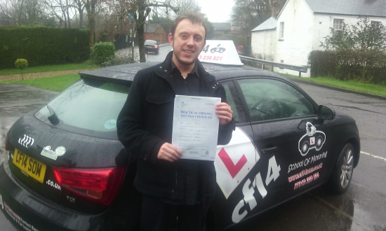 Sat Nav Dan<br />
<br />

<br />
<br />
Many Congratulations Itacute;s taken 5 years to get here but today you can say you own a FULL driving licence and doesnacute;t that make getting back and forth to work so much easier Really made up for you you worked ever so hard seen I began teaching you have a great Christmas and please dont leace anything else in my car