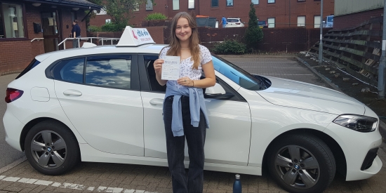 So We Bid A Fond Farewell To Emily, Passing With Just 1 Minor Today, - Just In Time To Go To Uni, With A Full Driving Licence In Her Pocket! 👍<br />
Many Congratulations, Fantastic Student, Great Company - Will Miss Your Bubbly Chat, We Look Forward To Taking On The Next Family Member Soon, Surely There Can´t Be Many More Of You? 🤔<br />
*** Well Done Again From All Of Us Here At cf14 School Of 