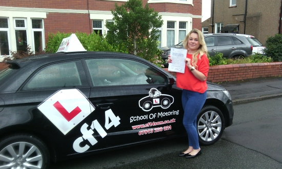 Brilliant Drive fantastic student - Many congratulations to Ellie passing today 13th August on her first attempt Thoroughly Deserved Well Done