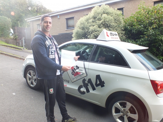Brilliant, Just the 1 Minor and a FULL Licence to be proud of! Well Done Hamza, Drive Safely