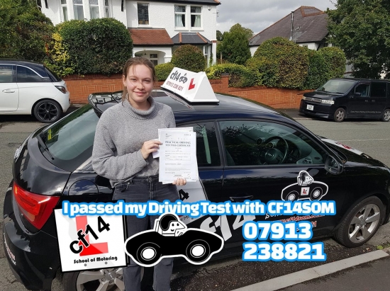 *** Many Congratulations To Hannah, Passing In Cardiff Today On Your First Attempt, With A Great Drive! Have A Great Trip To New Zealand Make Your Friends Over There Jealous, Having Passed And Without Having To Wait 2 Years Like They Have To, Really Well Done *** 😎