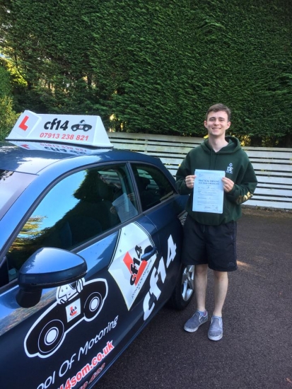FANTASTIC Really Well Done Henry So glad you took your opportunity today and PASSED with flying Colours Good luck and Uni Sue says to say hello Best of luck for the future Barry