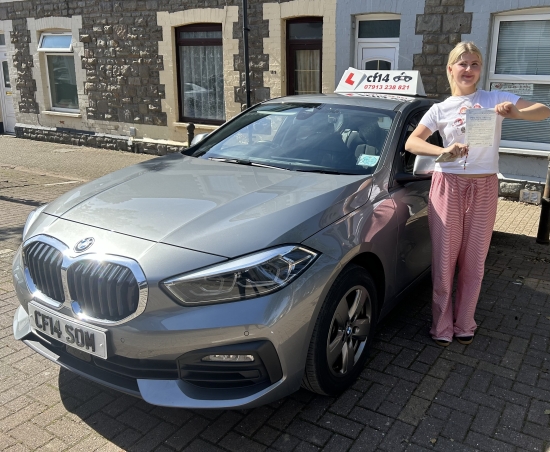 Congratulations To Faith, Passing With Tears In Her Eyes With Excitement Today & Our Second Test Of The Day!A Great Driver - Telling Nobody About Her Test Today Apart From Her Parents Paid Dividends, (Taking The Pressure Off Her). Time To Concentrate On Uni Now -& Perhaps Look For A Car?Take Care & Congratulations Again!