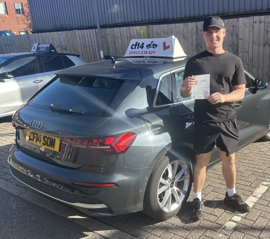 Many Congratulations To Sam Passing On His First Attempt With Just 1 Small Driving Fault! 🌟<br />
Great Drive By Sam, Now Time To Insure His Own Car & Put Up With The Sky High Petrol Prices We Have &pound;&pound;&pound;<br />
<br />
Great Student, - *** 🚘 Many Congratulations Again From All Of Us Here At cf14 School Of Motoring 🚘 ***