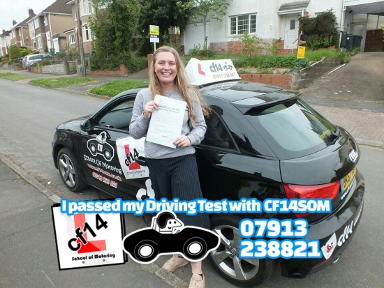 MAGNIFICENT! Well done Lucy, great drive today - Many Congratulations, both on your new job and now a Full Driving Licence, to get you there!!<br />
<br />
Have a night off from all that studying now and enjoy that lovely feeling of PASSING x