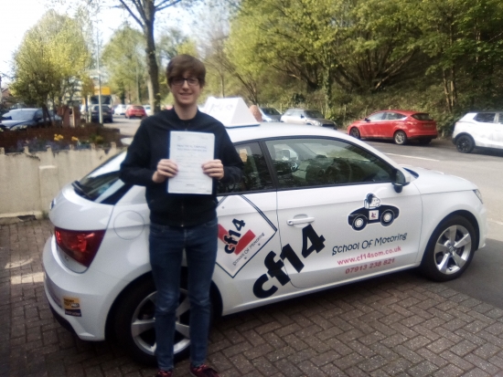 BRILLIANT Just 2 minors on your First Attempt in 2250hrs of lessons To be honest - you could probably have done it even quicker but the extra lessons just gave you the confidence knowing you would easily PASS today <br />
<br />

<br />
<br />
Well Done See you on PASS PLUS