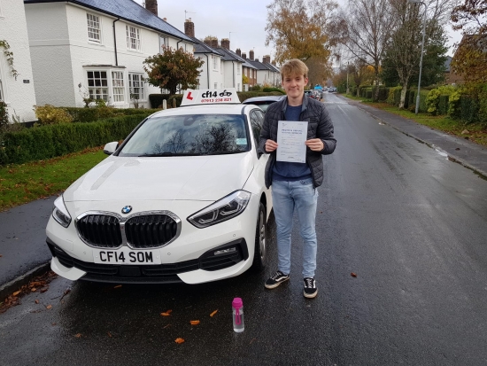 *** Many Congratulations To Iestyn Passing On Your First Attempt Immediately After Restarting Lessons Today!<br />
<br />
Fantastic Effort, Superb Drive And Very Well Deserved. Enjoy Boasting To Your Friends What You Achieved During Lockdown, No Doubt I Will See You Driving Around So Please Continue To Drive Safely And Enjoy The Freedom You Have With A Full Driving Licence. WELL DONE YOU! 😎 ***