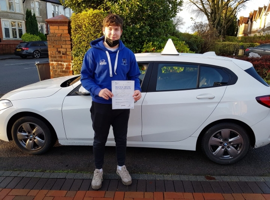 *** Many Congratulations To Iwan Passing With Just 3 Driving Faults Today! Great Result, Hope This Puts A Smile On Your Mums Face, Hope She Gets Well Soon WELL DONE! 😎 ***