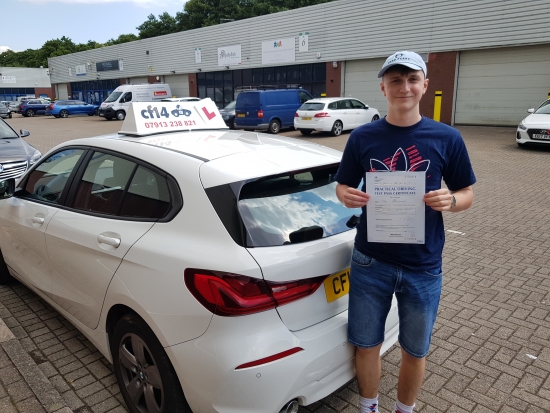 Many Congratulations To Jac, Passing First Time In Cardiff Today - Just 3 Driver Faults! Well Done, Please Drive Safely & Look After Your Car. Great Result Today. 😎