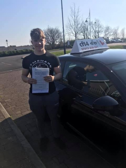 Congratulations Jacob and your practical driving test pass on the 1st attempt today with only 3 dfs - an absolute pleasure to teach and I hope you find the perfect dice for your car Rebekah 😀