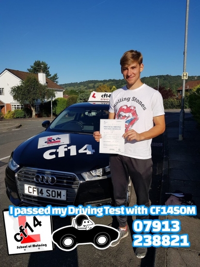 *** Many Congratulations To Joe, Passing On Your First Attempt With Just 3 Minors, Just In Time To Return To Uni. Best Wishes For The Future, Drive Safely & Well Done! ***