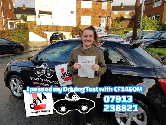 *** Many Congratulations To Kaytee, Passing In Cardiff In Freak Weather Conditions, Really Well Done, Enjoy Your Licence, And Drive Safely 😎 ***
